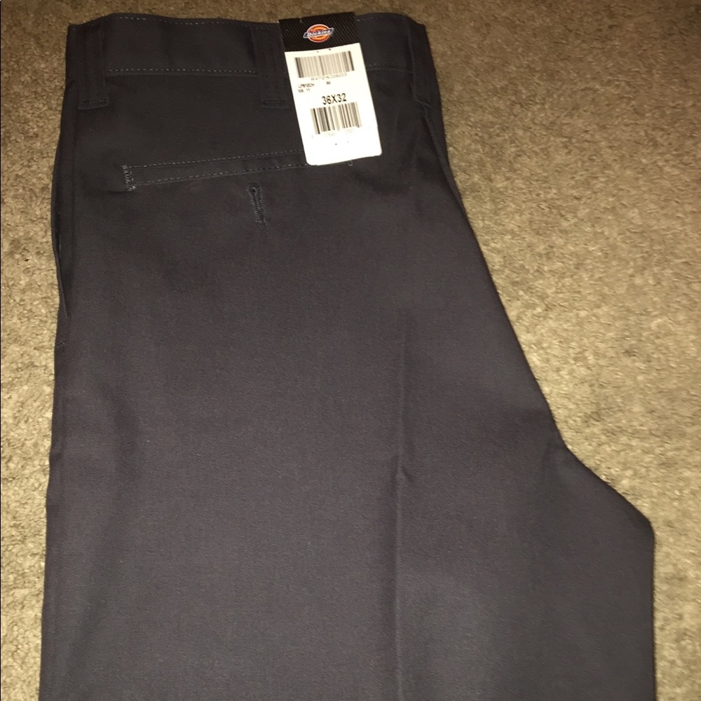 Men gray dickies pants